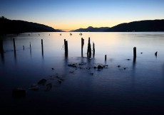 Loch Ness at sunset